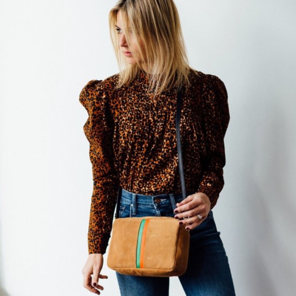 ULLA JOHNSON Vesna Multi Puff Sleeve Blouse 4 $275